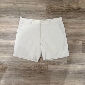 Huk‎ Fishing Shorts Mens 40 Khaki Performance Stretch Outdoor